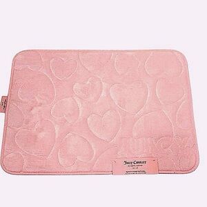 NWT - Juicy Couture Memory Foam Bath Rug